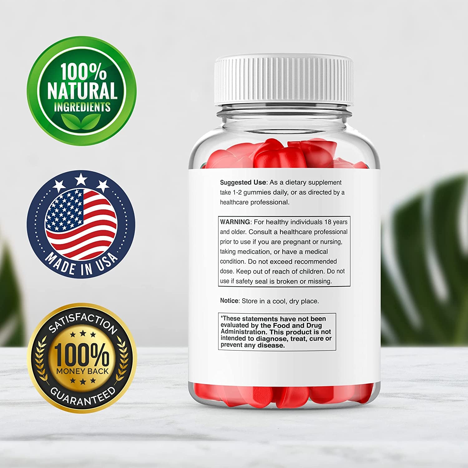 (2 Pack) Goketo Gummies Go Keto Goodness Formula (120 Gummies) 