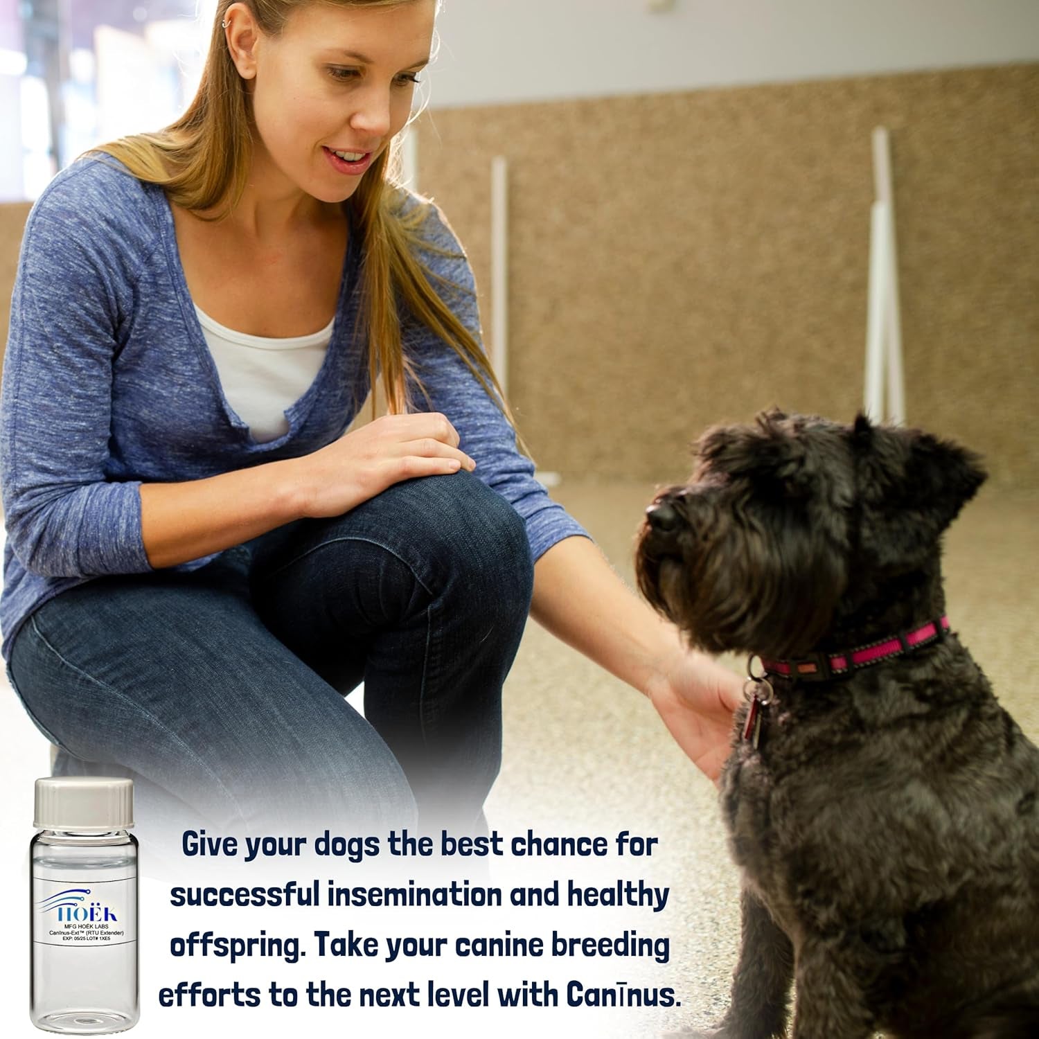Dog Semen Enhancer for Canine Artificial Insemination - 20ML Ready-To-Use Formula, AI Breeding Essential, Enhance Dogs Fertility & Sperm Viability - All Breeds