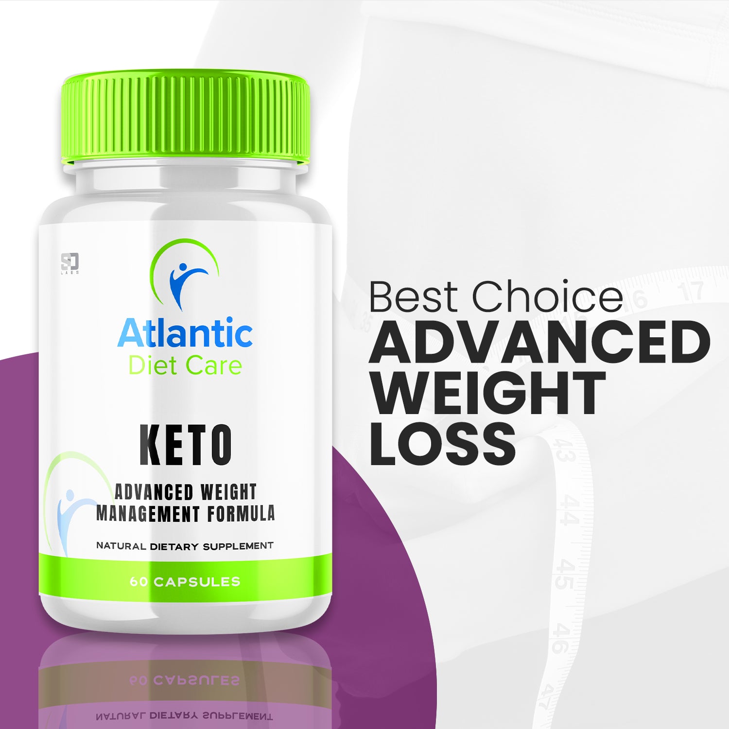 (5 Pack) Atlantic Diet Care, Atlantic Diet Care Weight Loss Pills (300 Capsules)