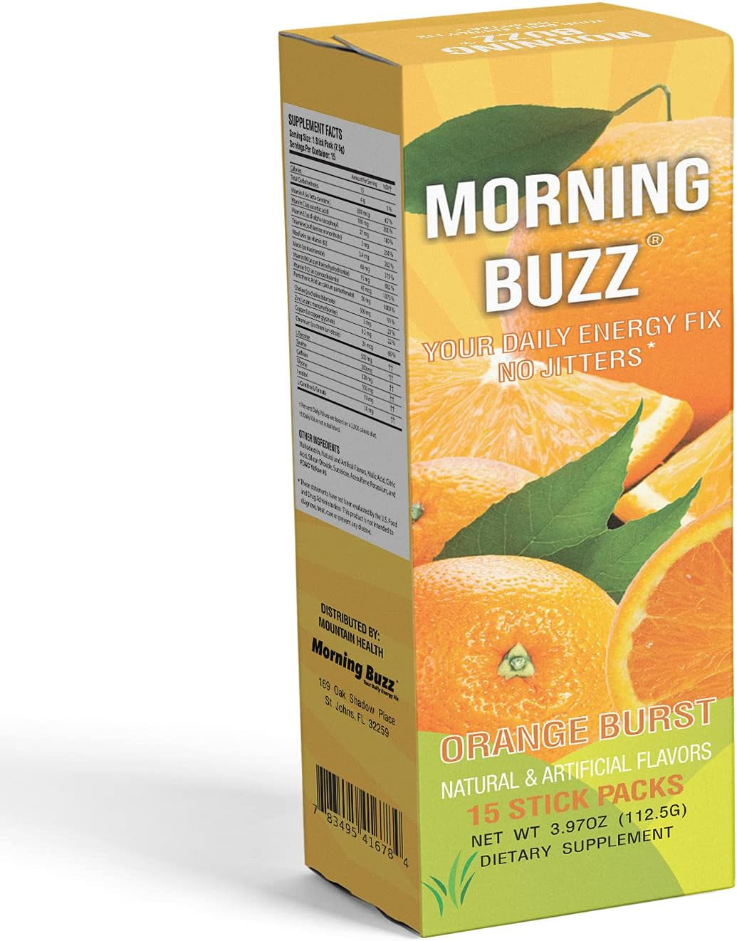 Energy Powder Drink - Energy Boost Drink Mix - Sugar-Free Energy with ...