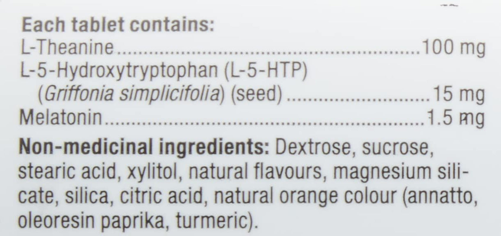Webber Naturals Super Sleep Melatonin plus L-Theanine & 5-HTP, 90 Soft-Melt Tablets (1)