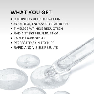 OMI Natural- Korean Premium Serum. 2% Hyaluronic Acid, 10% Niacinamide, 15% Vitamin C, 5% Hexapeptides. anti Aging, Hydrating, anti Wrinkle, Antioxidant, Dark Spot Reducer for Face. 1.69 Fl Oz/ 50Ml