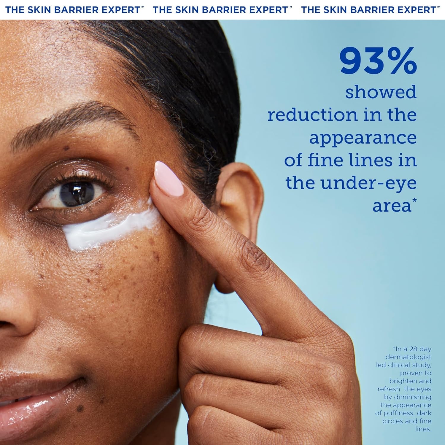 Skinfix Barrier+ Triple Lipid-Boost 360° Eye Cream: Targets Dark Circles, Puffiness, and Fine Lines around Eyes and Lids, Clinically Proven to Brighten and Refresh Eyes, 0.5 Oz