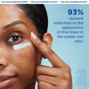 Skinfix Barrier+ Triple Lipid-Boost 360° Eye Cream: Targets Dark Circles, Puffiness, and Fine Lines around Eyes and Lids, Clinically Proven to Brighten and Refresh Eyes, 0.5 Oz