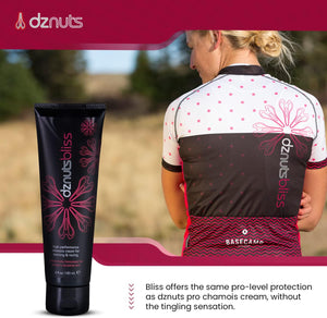 Women’S Bliss Chamois Cream | anti –Chafing Cream for Saddle Sores, Chafing, Rubbing, Inner Thighs Friction for Cyclists, Runners, Triathletes