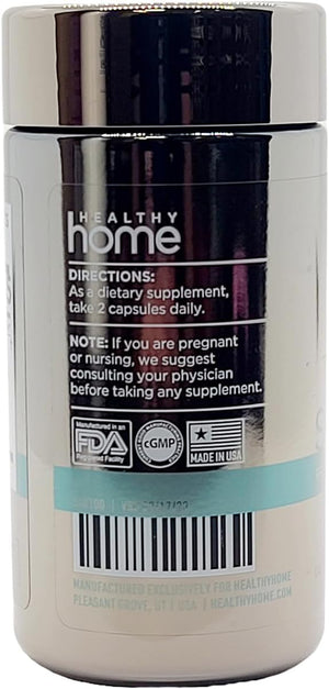 HEALTHY Home Stemactive Stem Cell Support Supplement - 60 Capsules - Boost Circulating Stem Cells - Premium Stem Cell Activator - Madagascan Aloe Macrolada - Blue-Green Algae