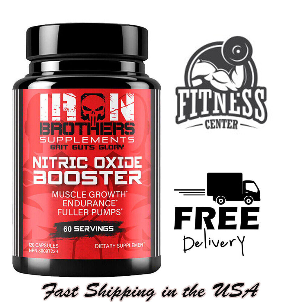 L-Arginin 120 Capsules Nitric Oxide, Testosteron Booster, Men'S Health Support 