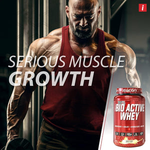 Isatori Bio-Gro Vanilla Ice Cream (60 Servings) & Bio-Active Whey Protein Powder Unflavored (30 Servings)