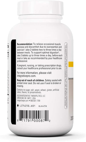 Bio-Zyme- Systemic Enzymes* - Full-Strength Pancreatic Enzyme Complex for Digestive Support* - 200 Tablets