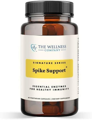 The Wellness Company Original Spike Support Formula Supplement | 120 Capsule 2 Month Supply | Natural Immunity Booster with Herbal Extracts | Vegan, Non-Gmo, Gluten-Free