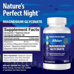 Nature'S Perfect Night Bundle | Melatonin 10Mg | Kids Melatonin 1Mg | Magnesium Glycinate | 180 Count | 100 Count | 180 Count | Sugar Free | Gluten Free | Non-Gmo | Vegan 