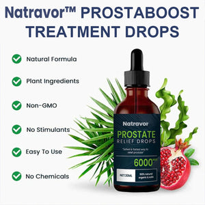Natravor Prostate Treatment Drops, 2024 New Prostate Relief Drops for Men (4PCS)