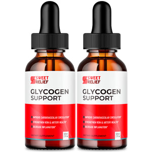 Sweet Relief Glycogen Support Blood Formula Supplement Drops (2 Bottles) 