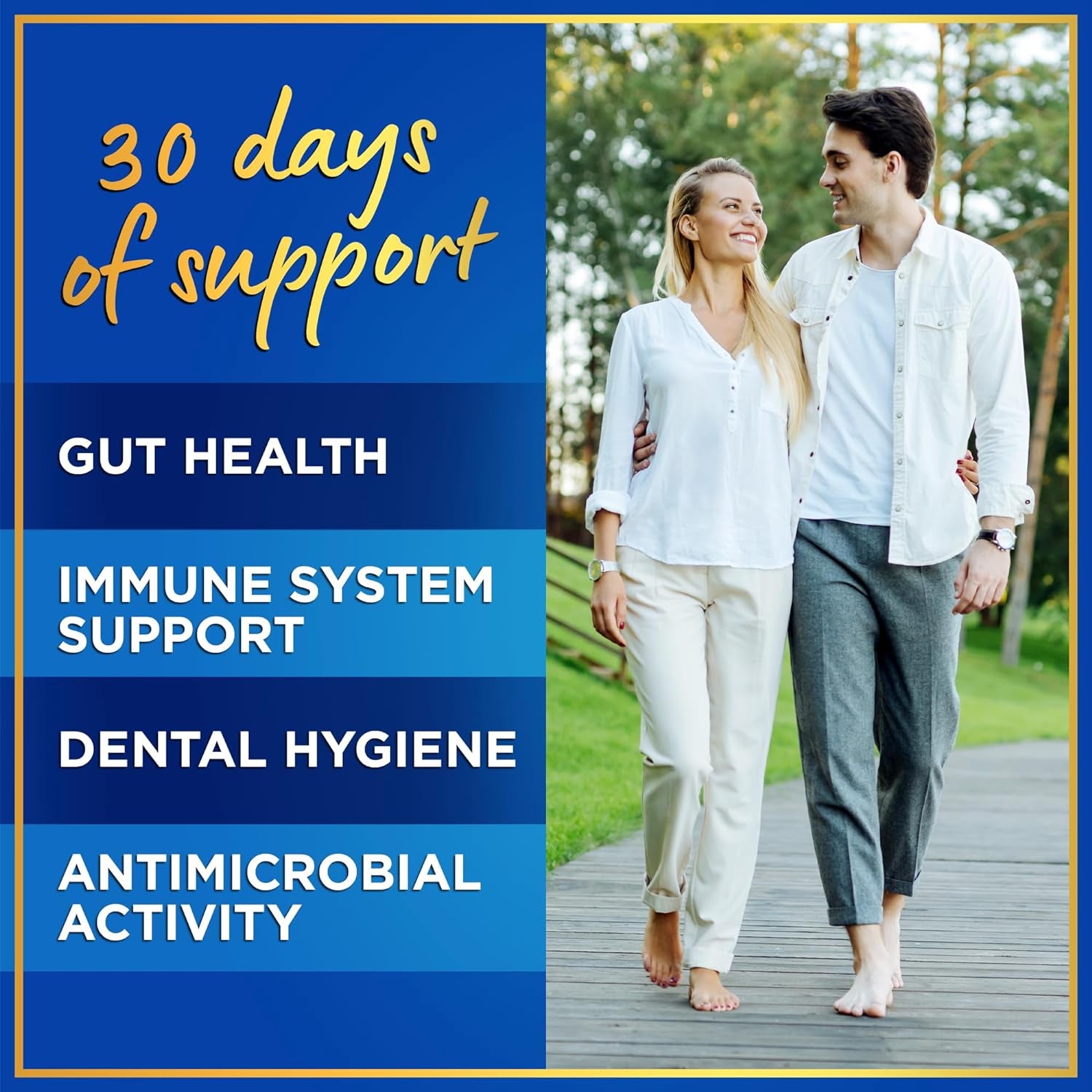 Lactobacillus Salivarius Probiotic Capsules - L Salivarius Probiotic Oral Dental Probiotics for Bad Breath, Teeth and Gums Health - Immune Support, Digestive Probiotic - 24Bn CFU, 60 Caps