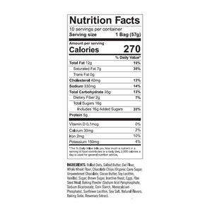 Milkmakers Lactation Cookie Bites, Oatmeal Chocolate Chip, 10 Ct 