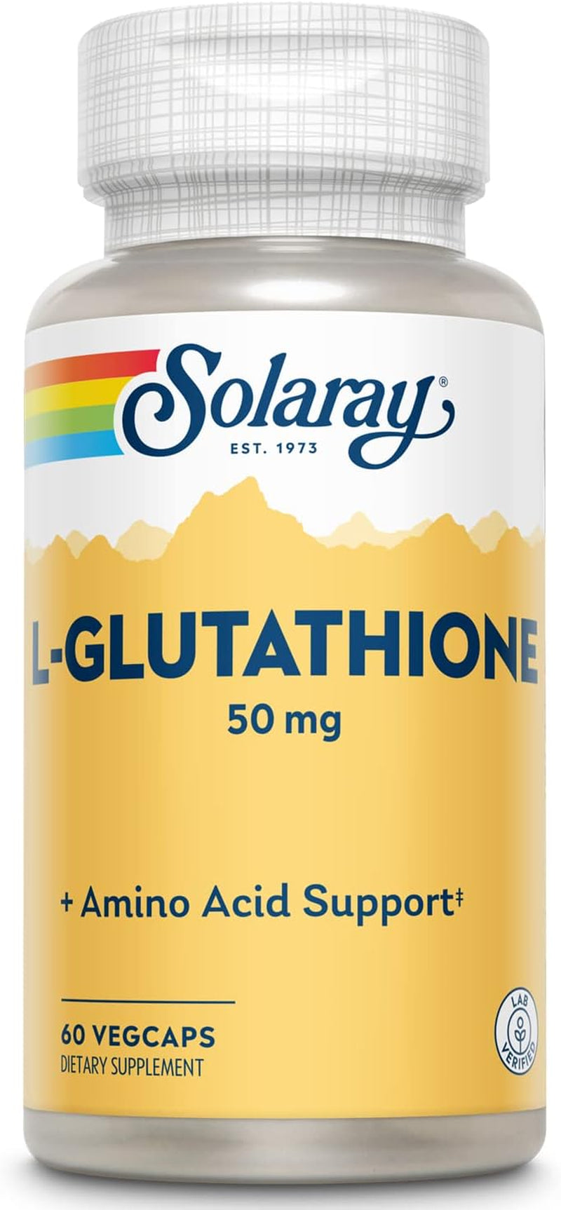 L-Glutathione Veg Cap (Btl-Plastic) 50Mg | 60Ct
