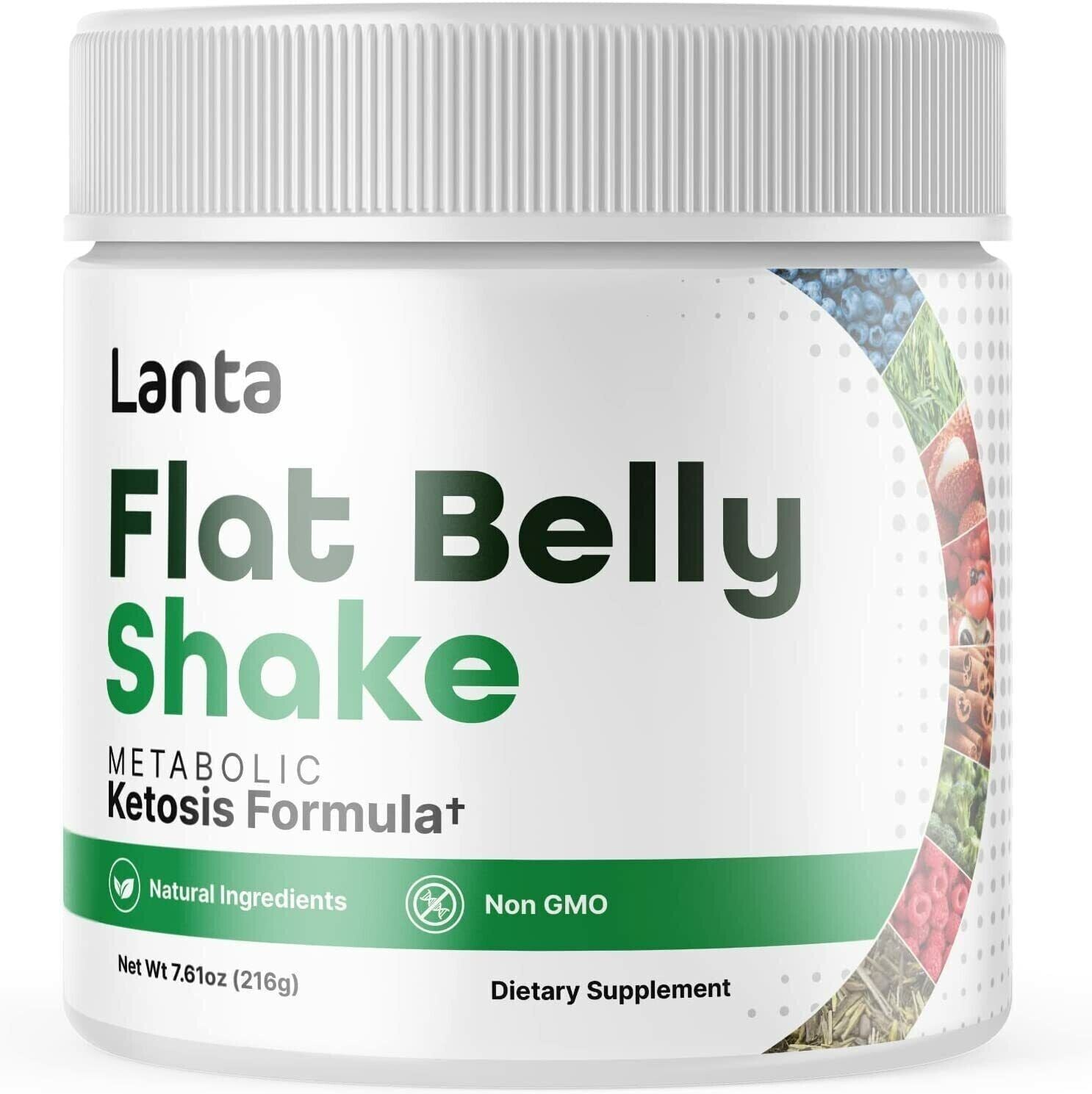 Lanta Flat Belly Juice Powder - Lanta Flat Belly Shake for Weight Loss - 1 Pack