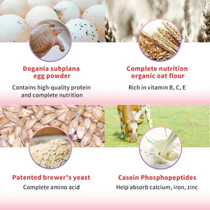 LCF Dog and Cat Skin and Coat Health Supplement - Soft Fur/Essential Nutrients/Natural Protein Source/Terrapin Egg Powder & Astaxanthin, B-Complex Vitamin - 40 Packs