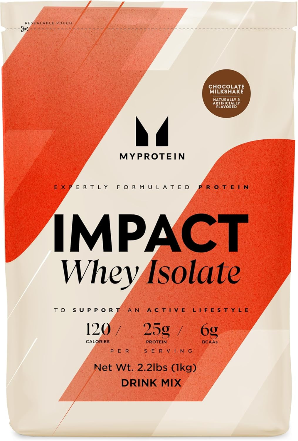 Myprotein Impact Whey Isolate, Chocolate Brownie, 5.5 Pounds