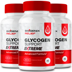 Biogenix Relief Extreme Glycogen Support Advanced Formula Capsules (3 Pack)