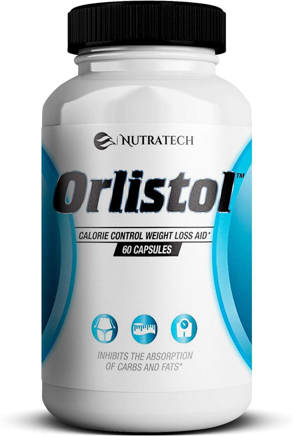 Orlistol - Carb and Fat Blocker Weight Loss Aid and Diet Pill for Powerful Fat Burning and Appetite Suppression. Excellent for Keto Diet to Get Back into Ketosis Quickly. 60 Count. 