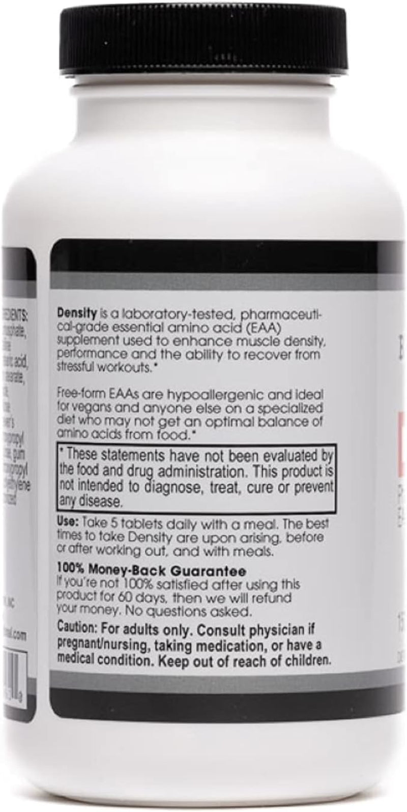 Beverly International Density, 150 Tablets. Essential Amino Acids (Eaas). Boost Your Body'S Eaas and Build Muscle Easier with Density. Complete and Balanced Formula. Unlock Your VEGAN Potential! 