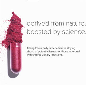 Ellura Solv Wellness Clinically Proven Cranberry Supplement: Get Ahead of Utis with 36Mg of 100% Bioavailable PAC, 30 Capsules