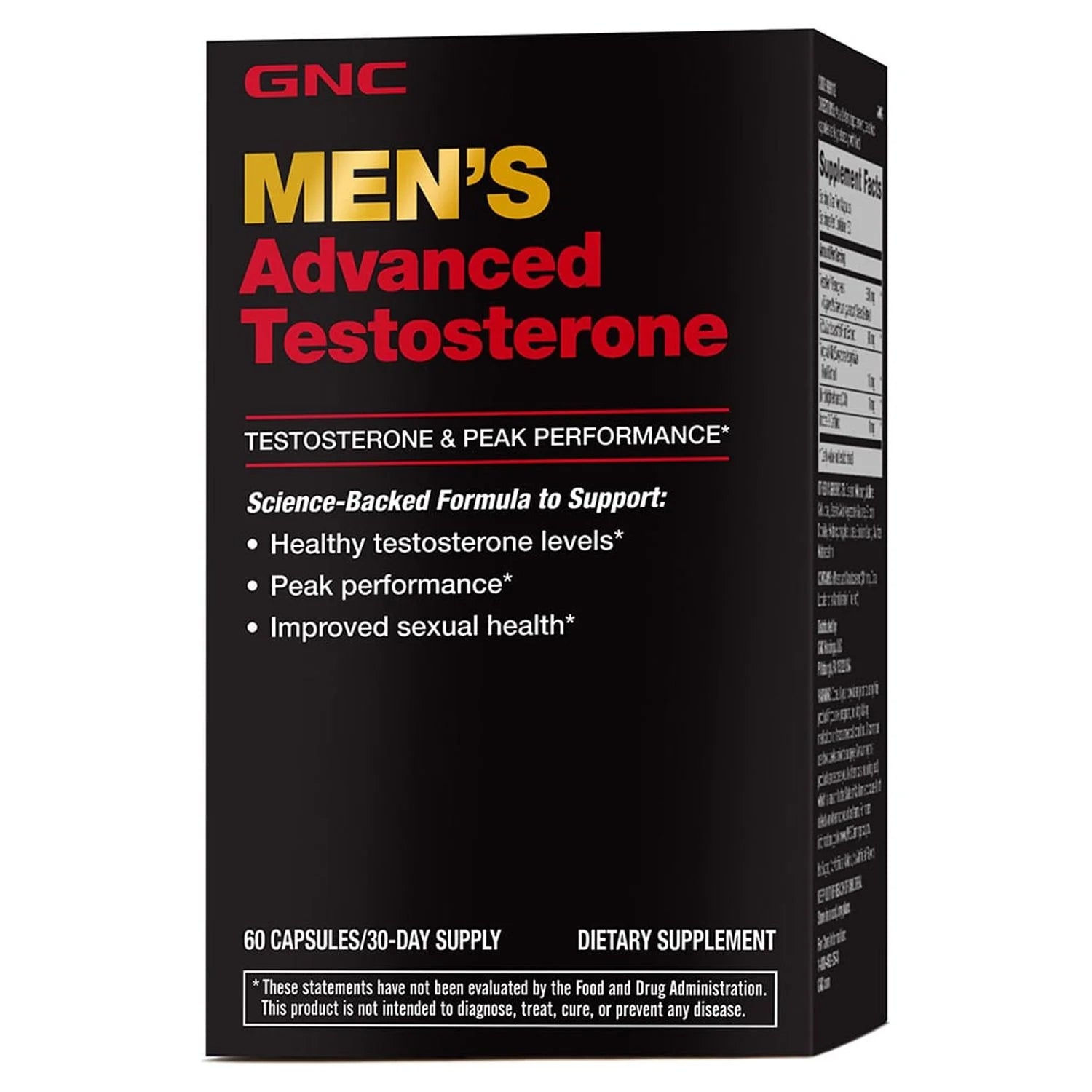 Mega Men Advanced Testosterone, 60 Capsules 