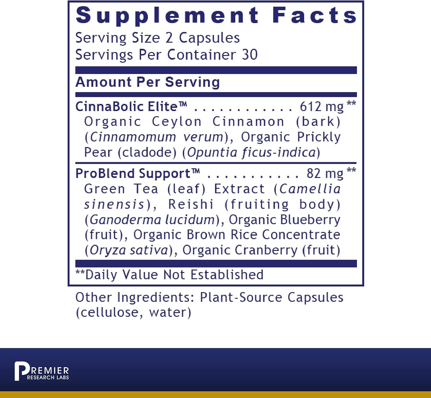 Premier Research Labs Pancreven: Herbal Complex for Pancreas Support, Digestive Health & Blood Balance - All Natural Supplement with Blueberry, Cranberry & Cinnamon - 60 Plant Capsules