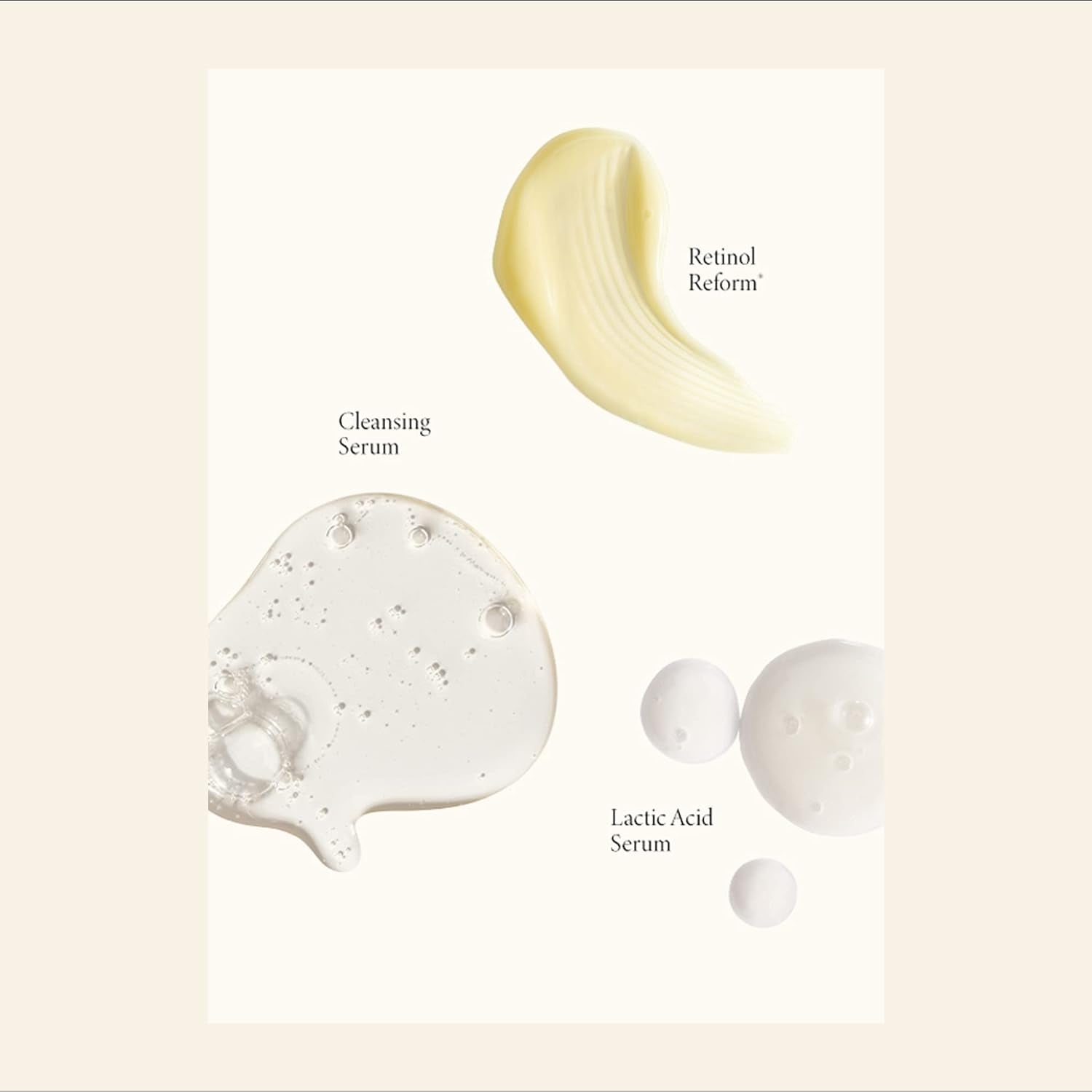 SHANI DARDEN SKINCARE Starter Set, Travel Size Cleansing Serum, Retinol Reform Anti-Aging Serum and Lactic Acid Face Serum for the Appearance of Glowing and Smooth Skin (3 Pack) 