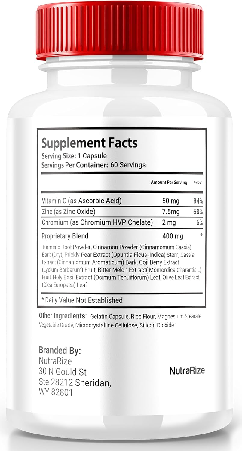 (3 Pack) Gluco Guard Capsules, Glucoguard Natural Blood Support Formula, Unique Health Supplement, Maximum Strength Pills to Maintain Stable Levels, Gluco Guardian Pro, Official Reviews (180 Capsules)