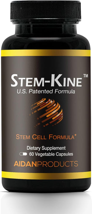 Stem-Kine Stem Cell Supplements: Clinically Proven to Increase Circulating Stem Cells, Promoting Aging Support, 60 Capsules.*