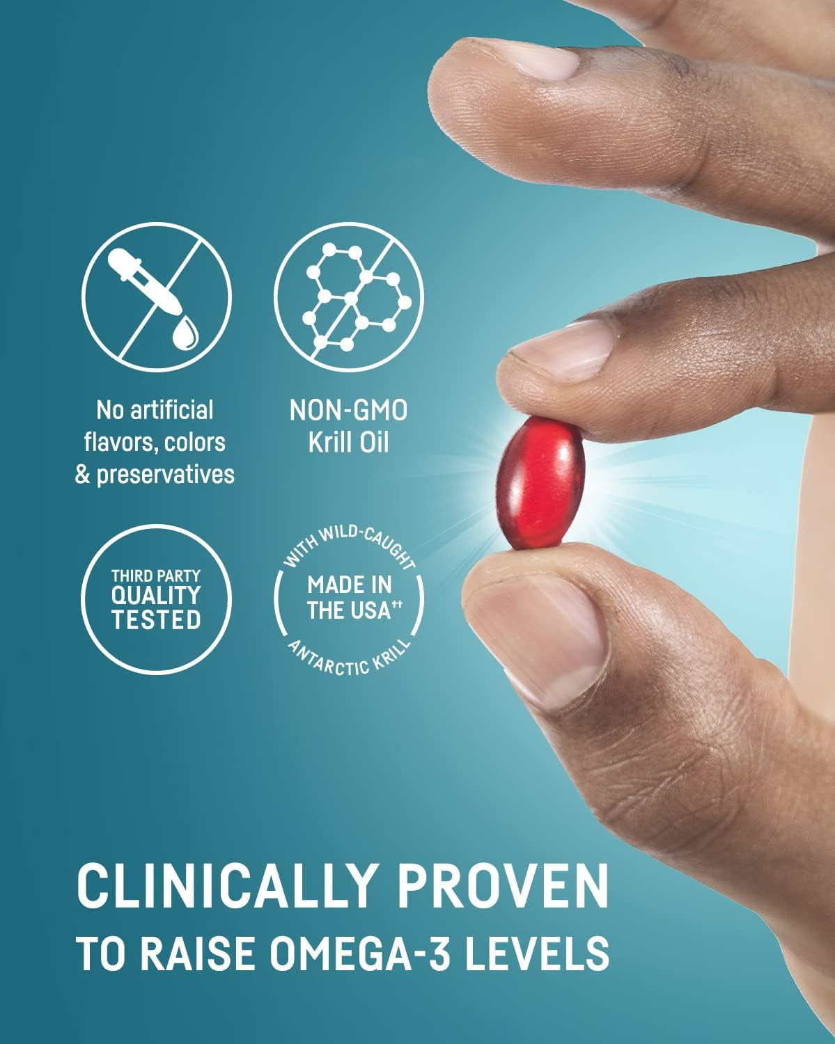 Kori Krill Oil Omega-3 400Mg, 270 Mini Softgels | Multi-Benefit Omega-3 Supplement | Superior Absorption Vs Fish Oil, Easy to Swallow