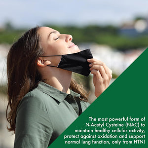 Health Thru Nutrition NAC N-Acetyl-Cysteine 600Mg 60 Capsules | Vegan Certified | the Purest NAC Supplement | Supports Healthy Lung, Liver Functions & Cellular Health | Non-Gmo Soy & Gluten Free