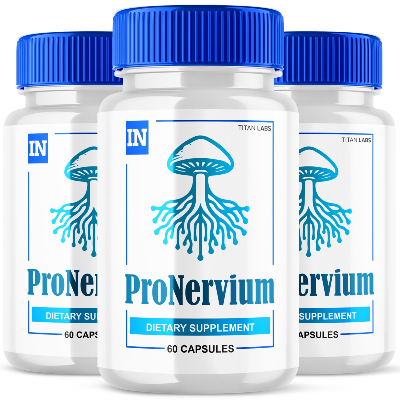 (3 Pack) Pronervium, Pronervium Cognitive Brain Booster Formula (180 Capsules) 