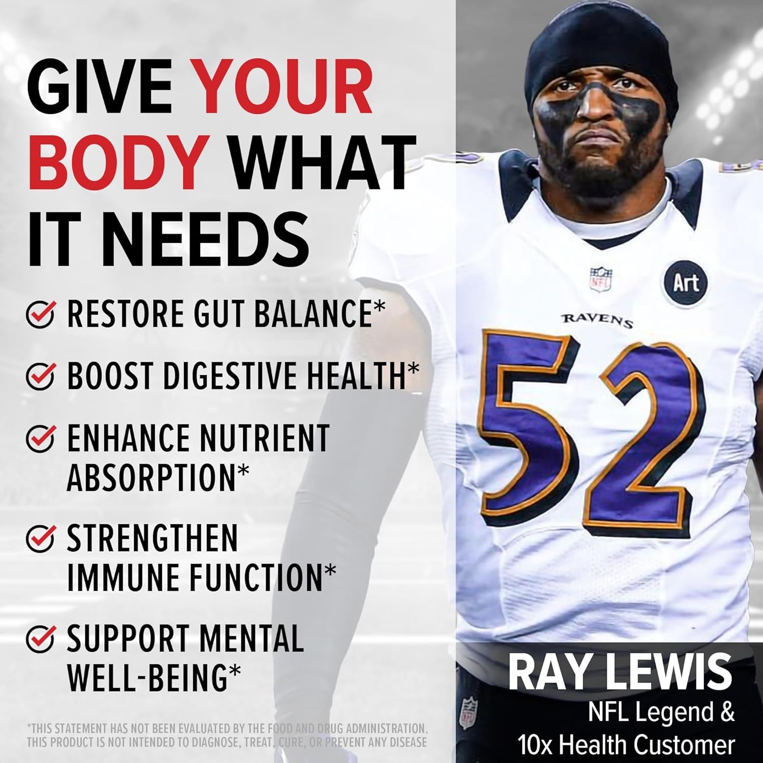 10X Health Probiotics - Immune Support Supplement & Probiotics for Digestive Health W/Lactobacillus Acidophilus, Rhamnosus & Bifidobacterium Longum, Dietary Supplements W/Essential Enzymes (60 Caps)