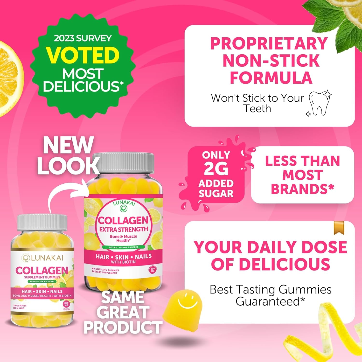 Lunakai Vitamin C and Vitamin B12 Gummies Bundle - 300Mg Organic, NON-GMO, Vegan Chewable Supplement - 3000Mcg Methylcobalamin High Absorption Energy Gummy - 30 Days Supply