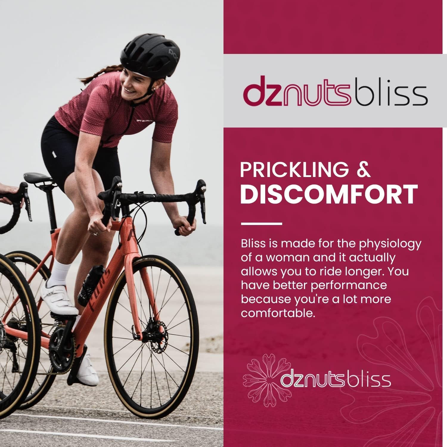 Women’S Bliss Chamois Cream | anti –Chafing Cream for Saddle Sores, Chafing, Rubbing, Inner Thighs Friction for Cyclists, Runners, Triathletes