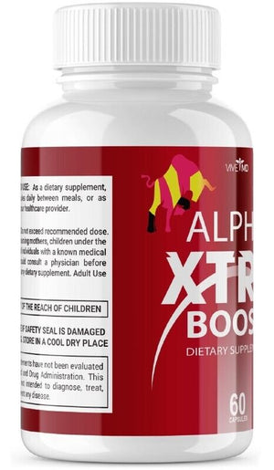 Alpha Xtra Boost Dietary Supplement - Official Formula (5 Pack)