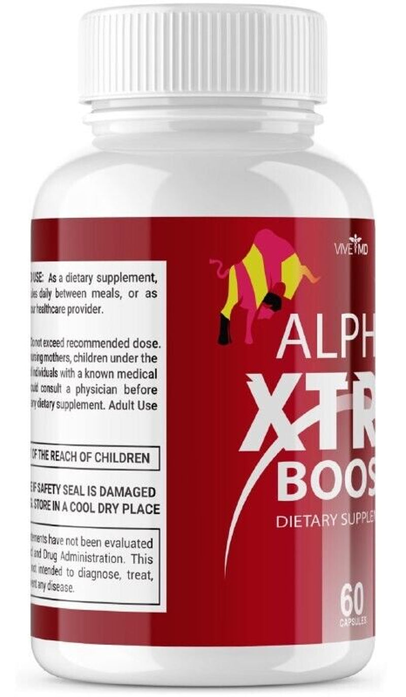 Alpha Xtra Boost Dietary Supplement - Official Formula (5 Pack)