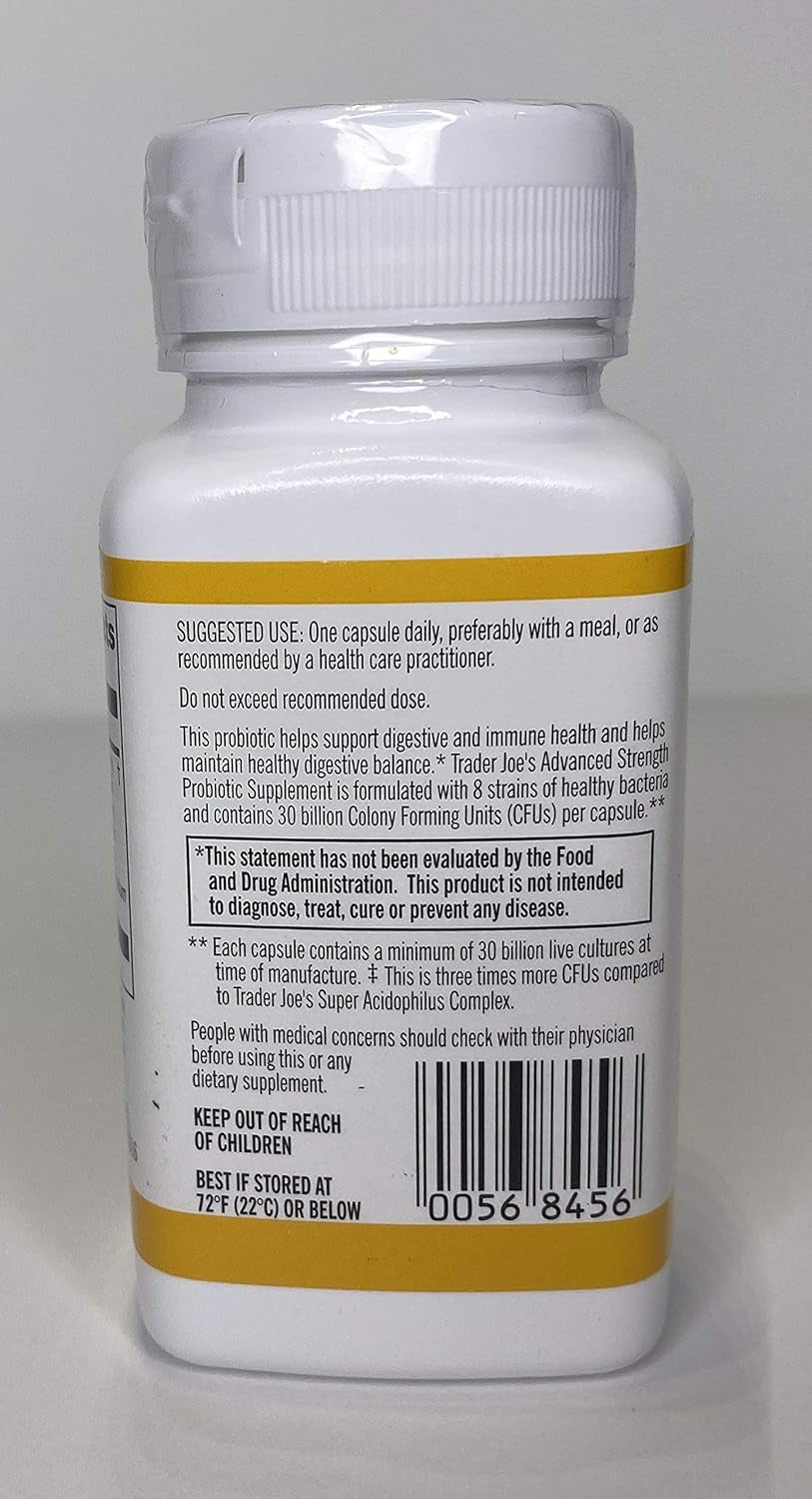 Trader Joe'S Advanced Strength Probiotic 