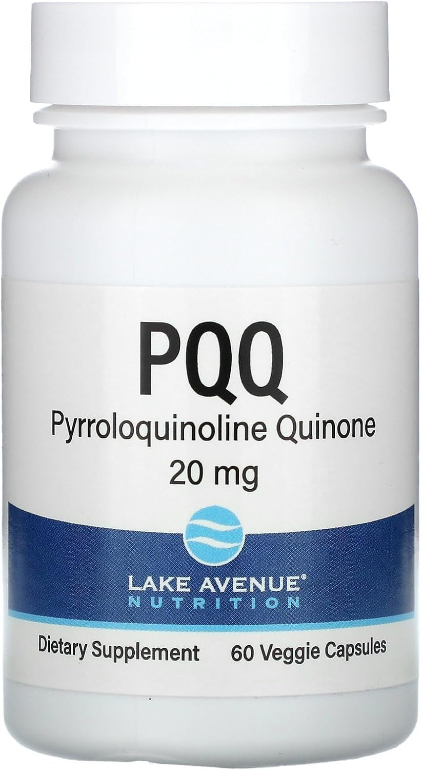 Lake Avenue PQQ, Pyrroloquinoline Quinone, 20 Mg, 60 Veggie Capsules