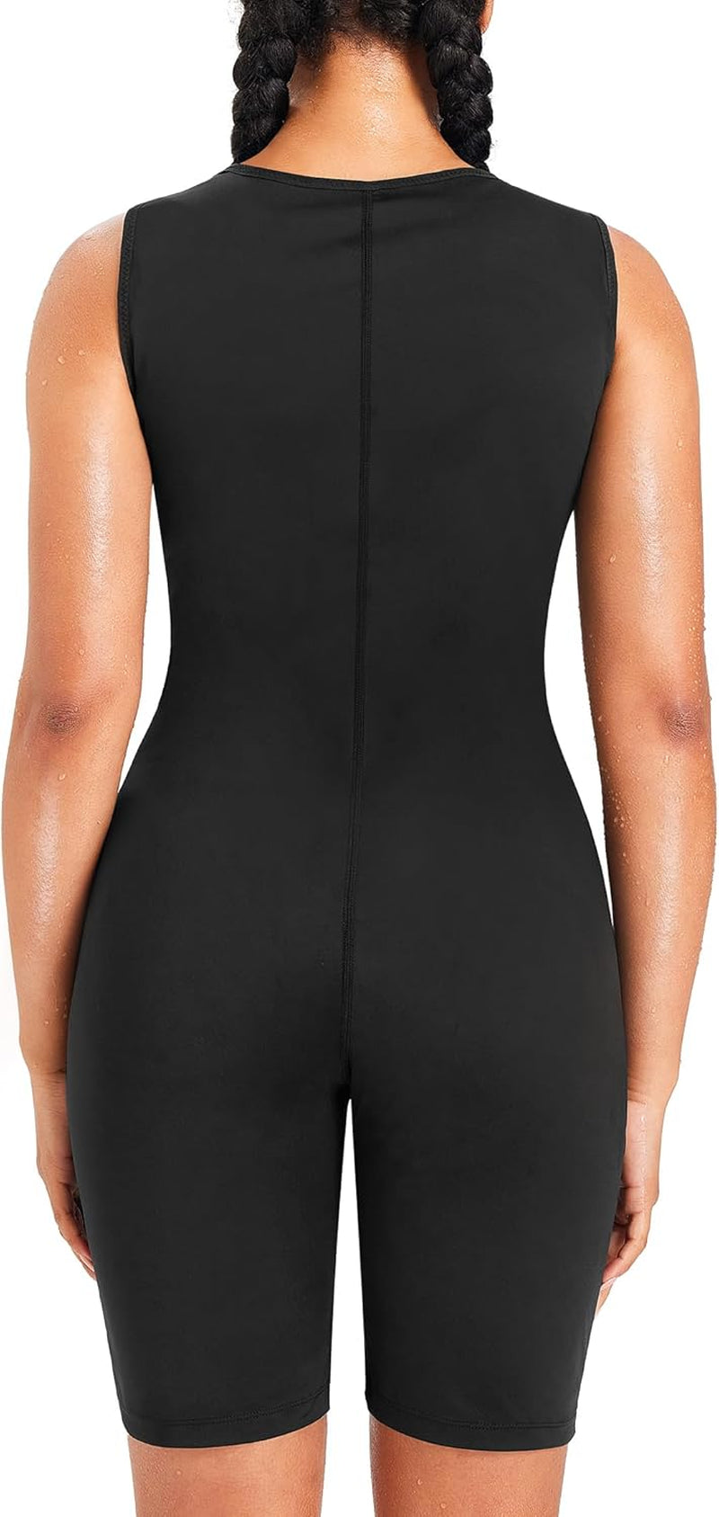 Sauna Suit for Women Full Body Sweat Jumpsuit for Working Out