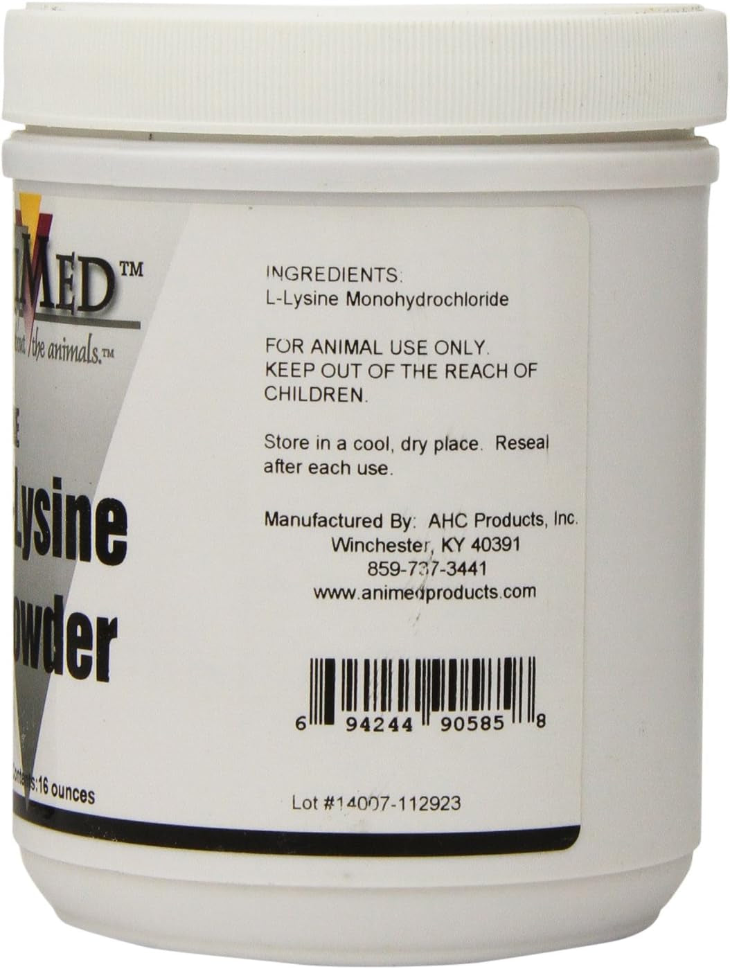 Animed L-Lysine for Horses, 16-Ounce