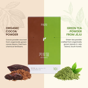 [] Keto Meal Replacement Shakes, Cacao - Low Carb Keto Shake | Ketogenic Meal Replacement Powder | Keto Shake Powder | Keto Powder | Keto Smoothie - 10 Sticks 