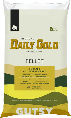 Daily Gold Stress Relief – Natural Digestive and Ulcer Supplement for Horses 