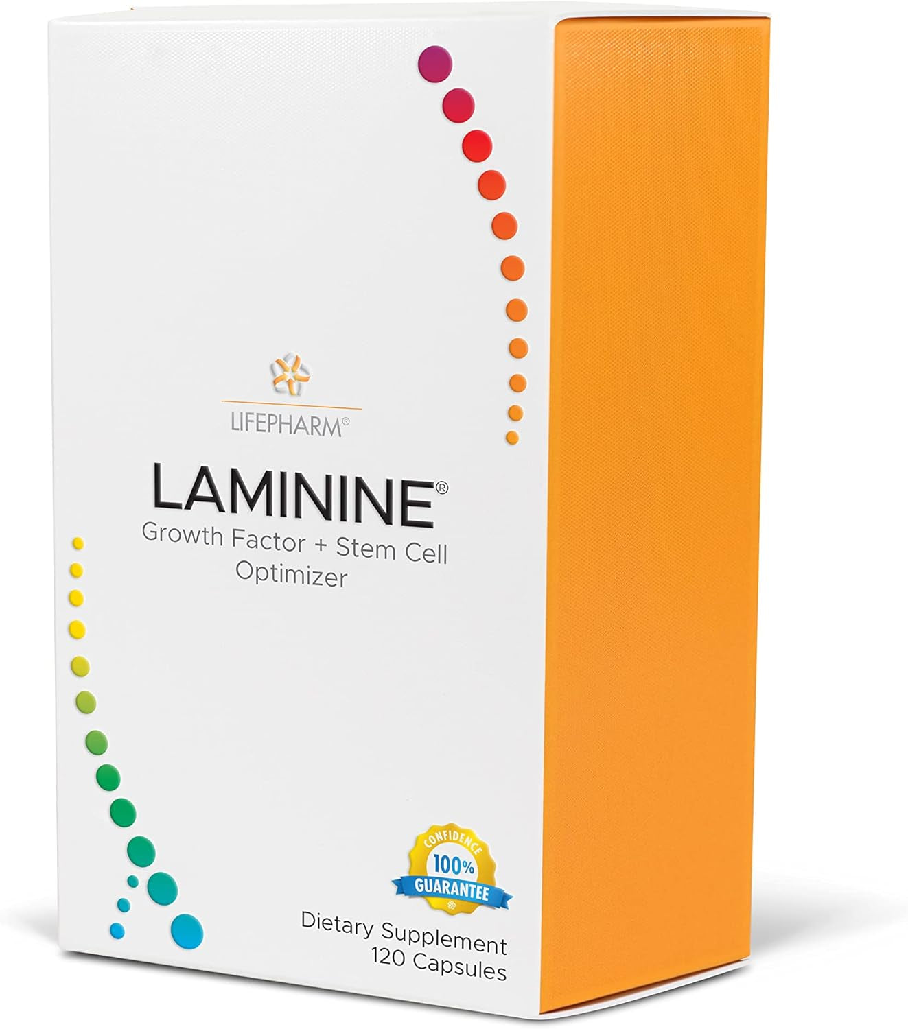 LAMININE: Cellular Support for Wellness, Cognitive Function & Vitality - Stem Cell Rejuvenation, Stress Relief & Joint Discomfort Reduction (120 Count)