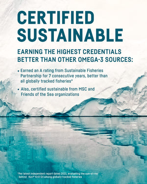 Kori Krill Oil Omega-3 400Mg, 270 Mini Softgels | Multi-Benefit Omega-3 Supplement | Superior Absorption Vs Fish Oil, Easy to Swallow