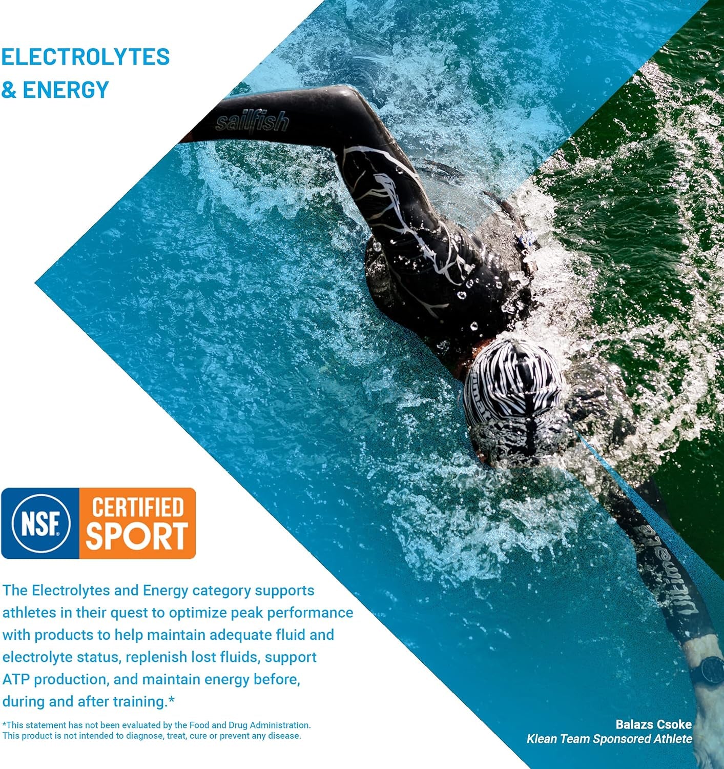 Klean ATHLETE Klean Electrolytes | Replenishes Minerals for Hydration to Help Achieve Optimal Health | NSF Certified for Sport | 120 Capsules