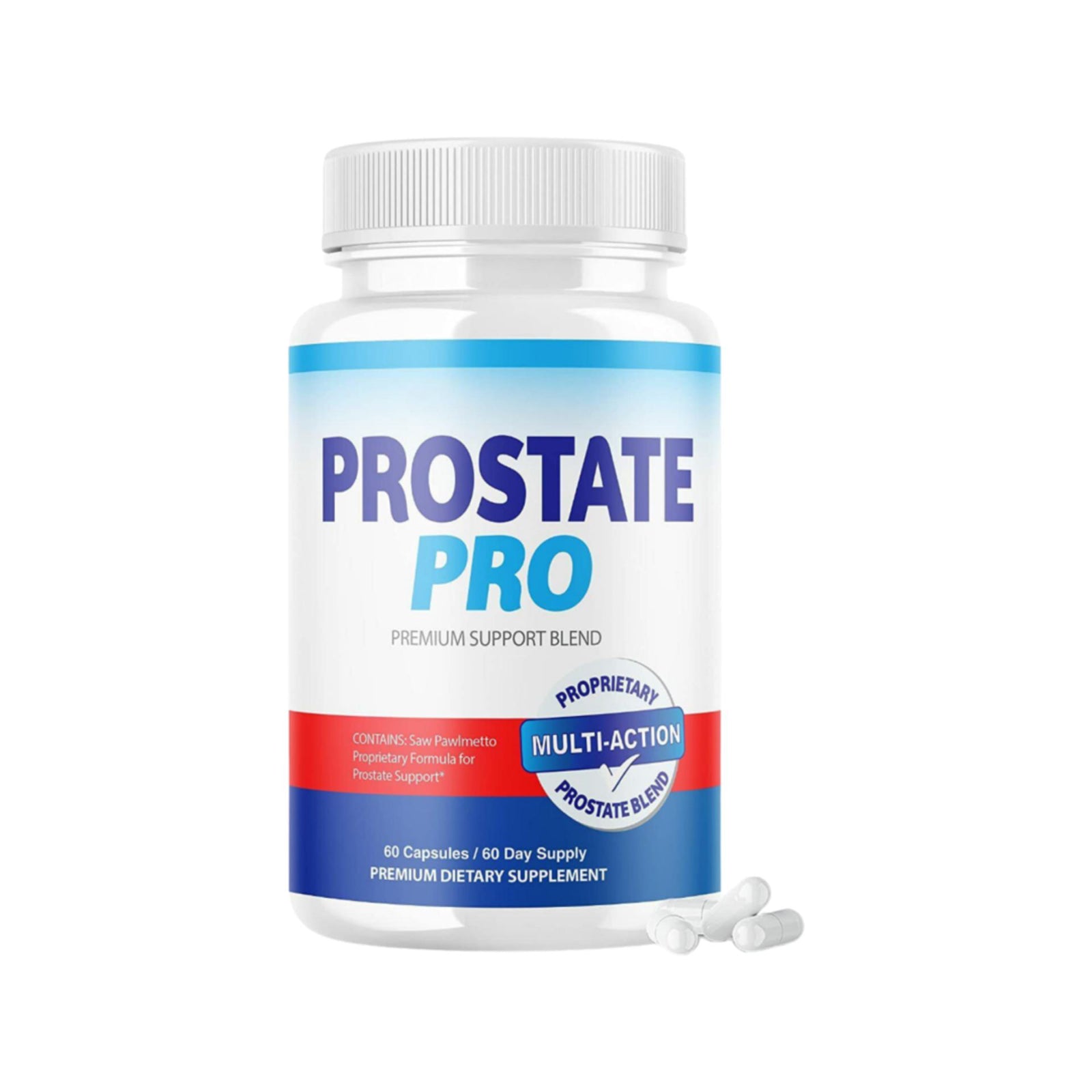 Prostate Pro All Natural Prostate Support - 60 Capsules 